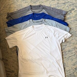 5 Under Armour Men's Tech Vent Short Sleeve T-Shirt Size 2XL In Deferent Colors